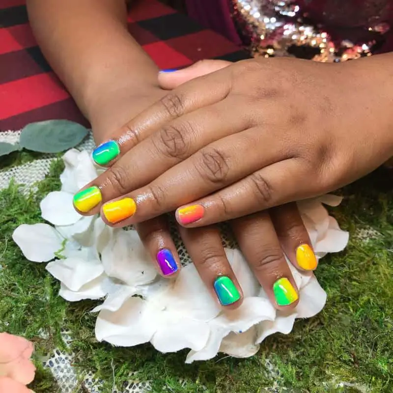 100+ Best Cute Nail Ideas for Kids (2023 Update) 29 Brights Nails for Kids 2