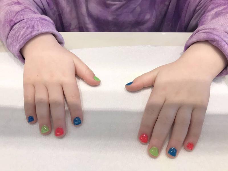 100+ Best Cute Nail Ideas for Kids (2023 Update) 30 Brights Nails for Kids 3