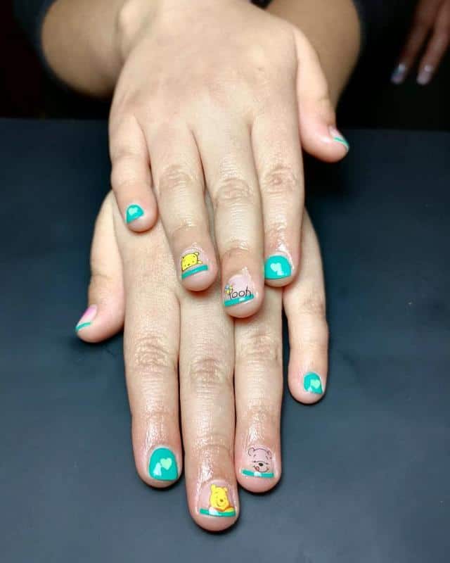 Cartoon Nails for Kids 1