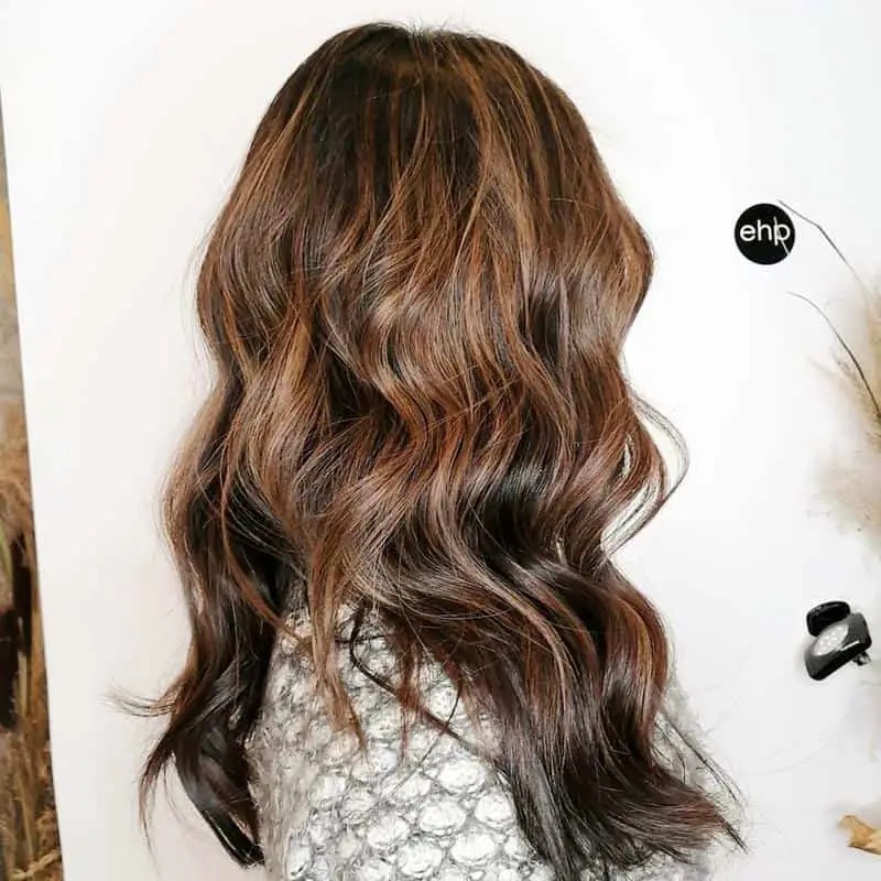 70+ Bold Dark Red Hair Styles: Latest Trends To Rock In 2022 60 Chestnut Highlights 3