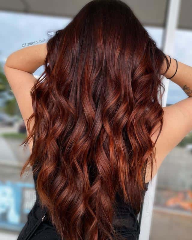 70+ Bold Dark Red Hair Styles: Latest Trends To Rock In 2022 45 Copper to Light Red Fade 1