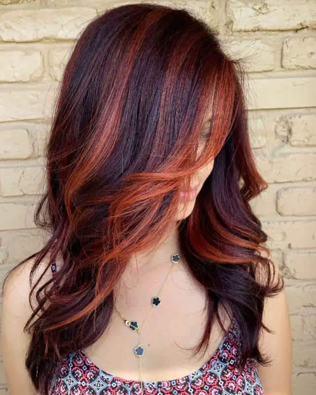 70+ Bold Dark Red Hair Styles: Latest Trends To Rock In 2022 46 Copper to Light Red Fade 2