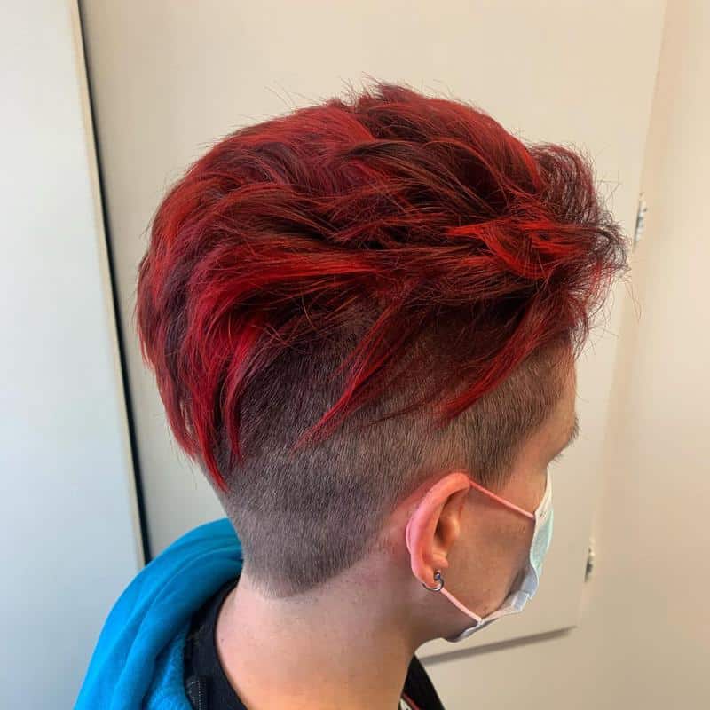 Red Highlights on Brown Hair: 40+ Most Trendy Ideas to Try Out 25 Crimson or Vermilion highlights 3