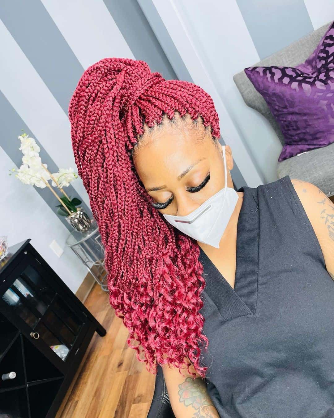 Top 30 Gorgeous Crocheting HairStyles (Short, Medium And Long Hair) 6 Crochet Braiding Hair Look