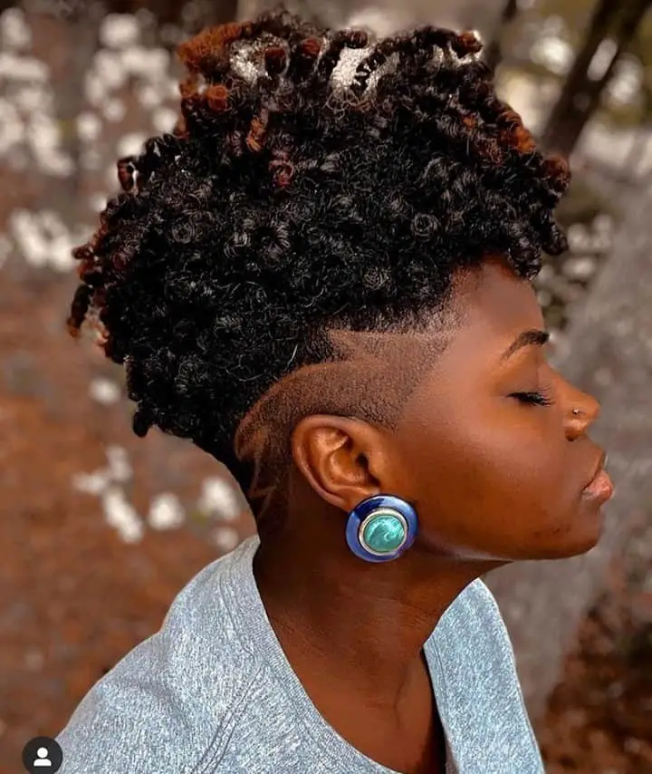 Taper Haircut For Women: Is This a Hair Trend For You? 26 Curly (Natural Hair) + Decorated Taper Haircut For Black Women 5