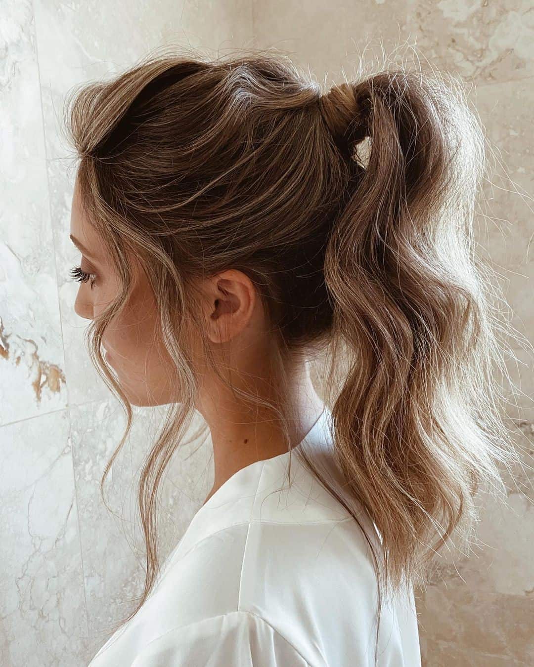 Cute Messy Ponytail Hairstyles