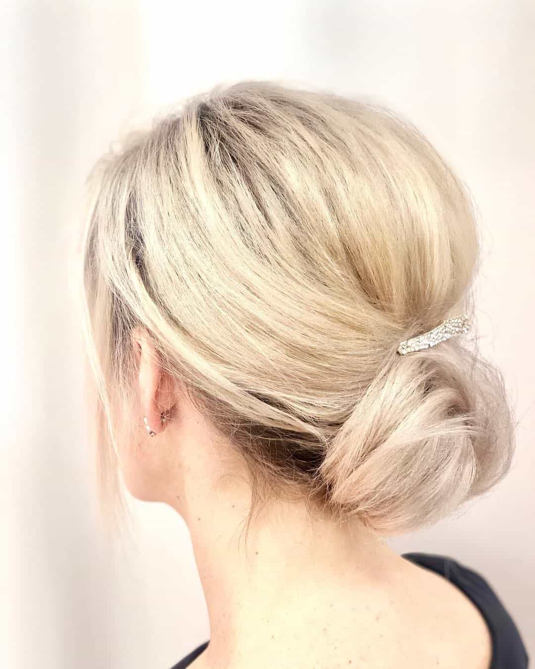 Cute Updos For Short Hair