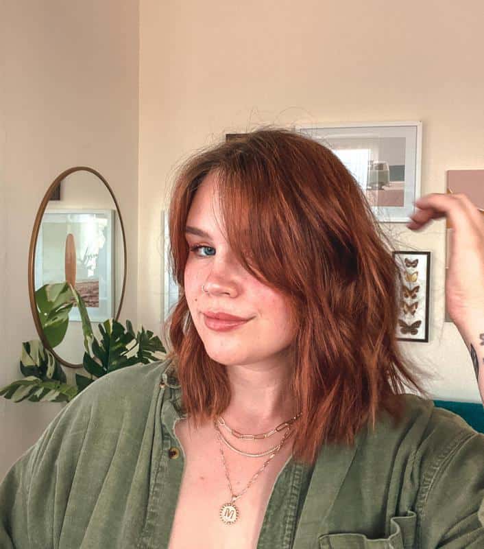 70+ Bold Dark Red Hair Styles: Latest Trends To Rock In 2022 8 Dark Auburn Style 1