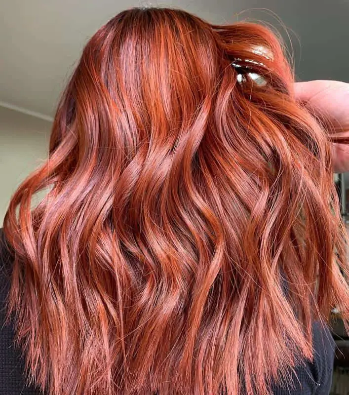 70+ Bold Dark Red Hair Styles: Latest Trends To Rock In 2022 17 Dark Copper Shade 1