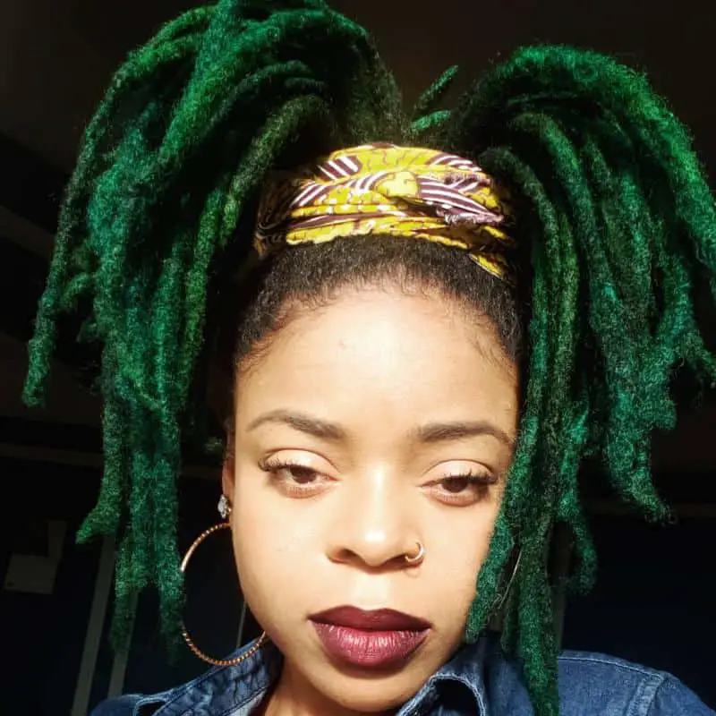 40+ Green Hairstyle Ideas That Will Blow Your Mind (2023 Update) 22 Dark Emerald Green Hair
