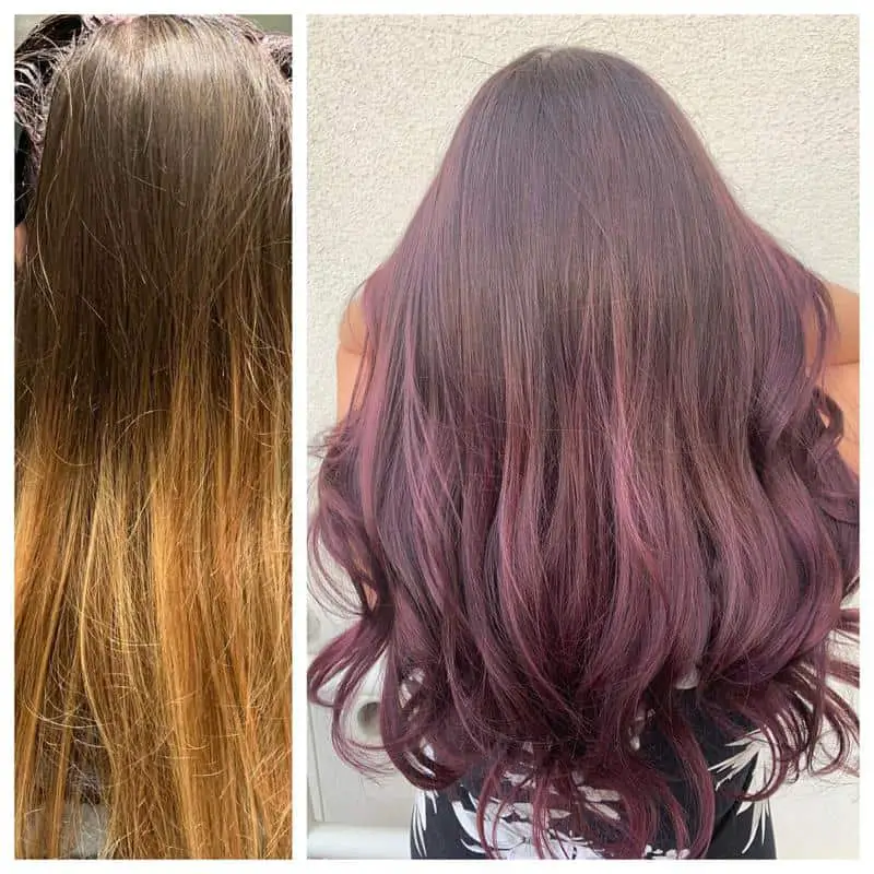 70+ Bold Dark Red Hair Styles: Latest Trends To Rock In 2022 41 Dark Purple Red Hair 3