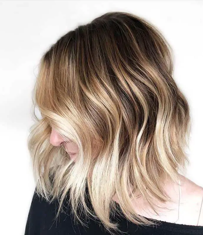50+ Dark Roots with Blonde Hair Ideas (2023 Update) 17 Dark Roots Blonde Bob 2