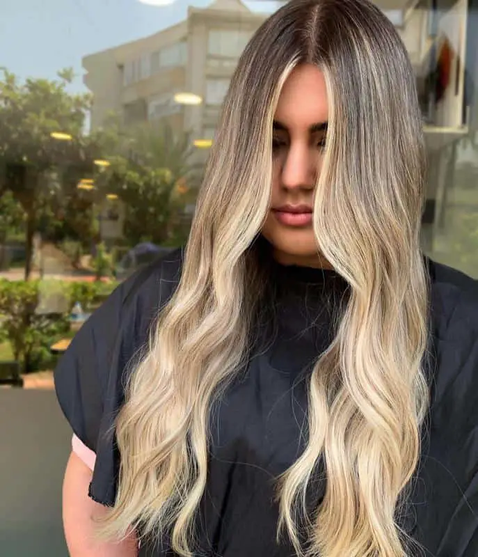 50+ Dark Roots with Blonde Hair Ideas (2023 Update) 27 Dark Roots Pearl Blonde 2