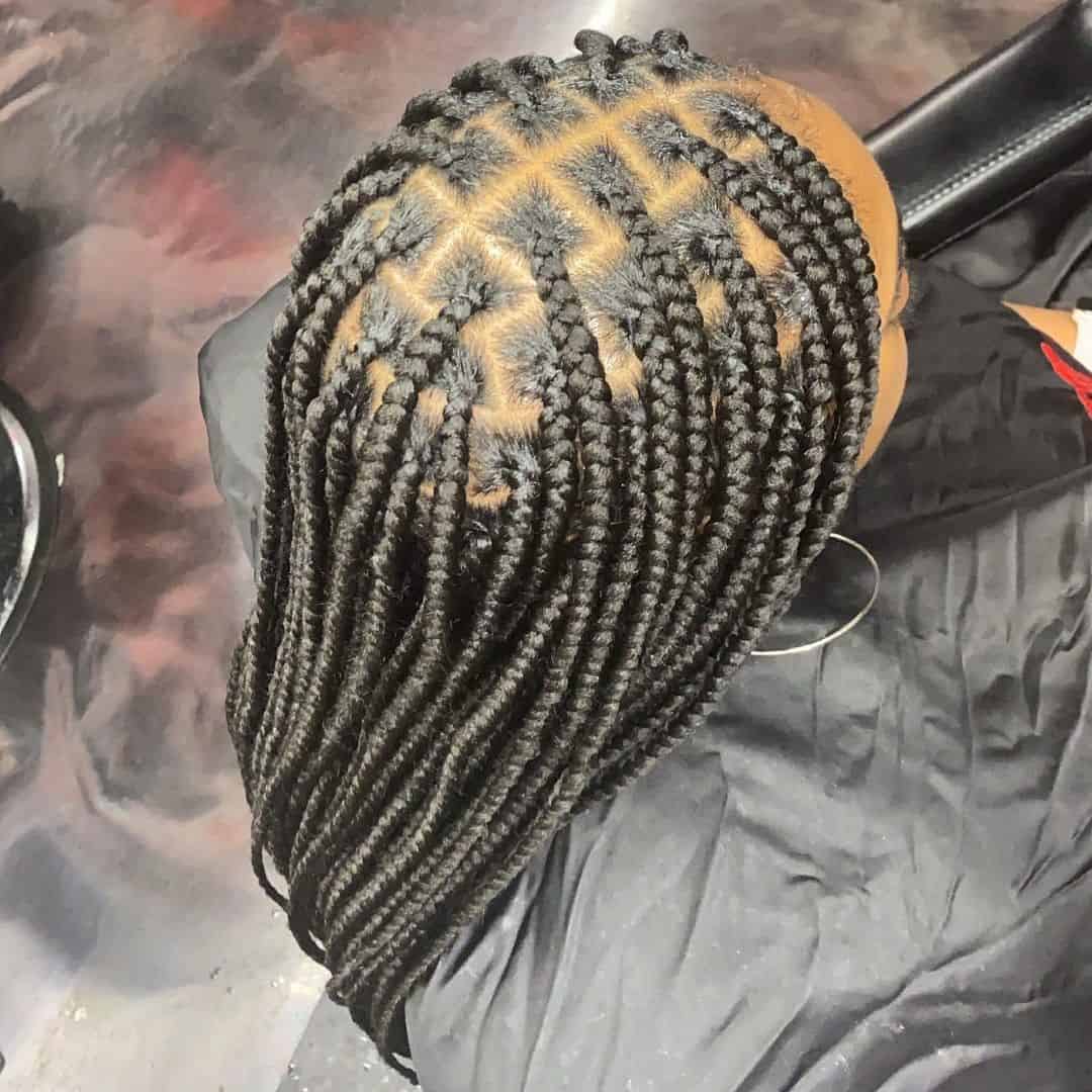 Detailed Look Crochet Hair 