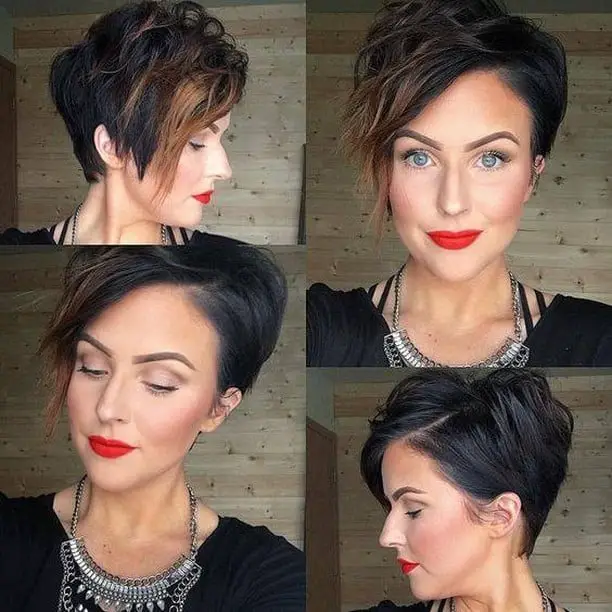 Taper Haircut For Women: Is This a Hair Trend For You? 14 Extended Side Bang Taper Haircut 1
