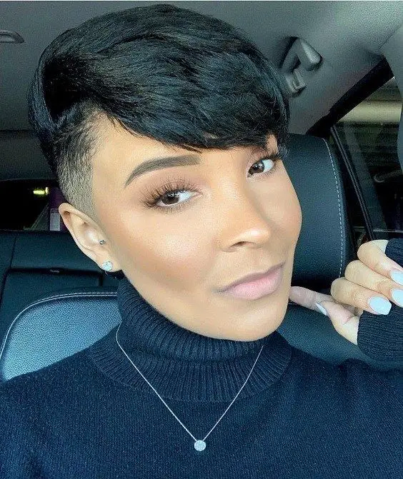 50+ Short Hairstyles For Black Women: 2022 Favorite Looks 6 Faded Glory Haircut 2