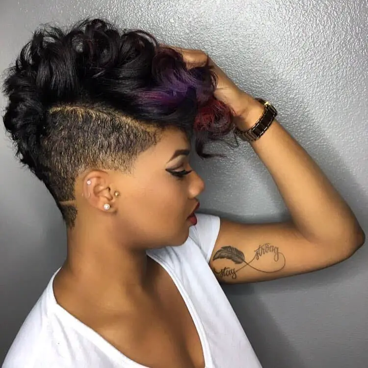 50+ Short Hairstyles For Black Women: 2022 Favorite Looks 5 Faded Glory Haircut 1