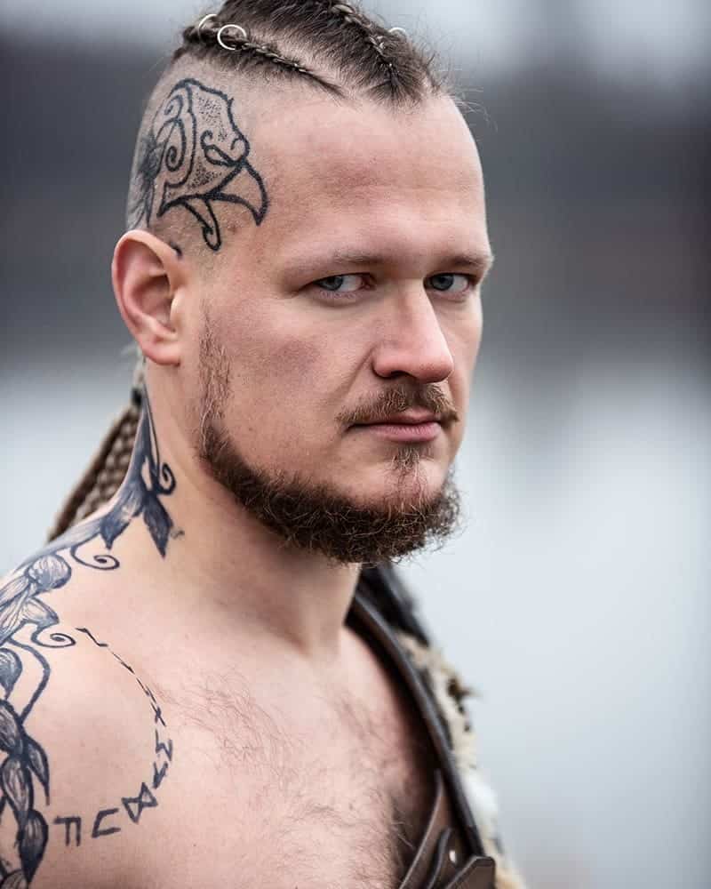 Top 30 Best Viking Hairstyle Ideas For Men (2023 Update) 29 Fierce Viking Hair With Braids