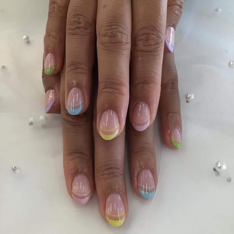 100+ Best Cute Nail Ideas for Kids (2023 Update) 77 French Manicure Nails for Kids 3