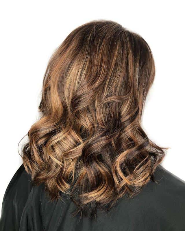 Icy Mocha Highlights on Brown Hair 3