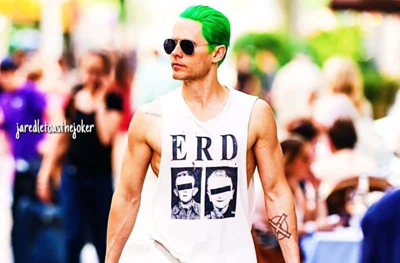 Jared Leto Green Hair