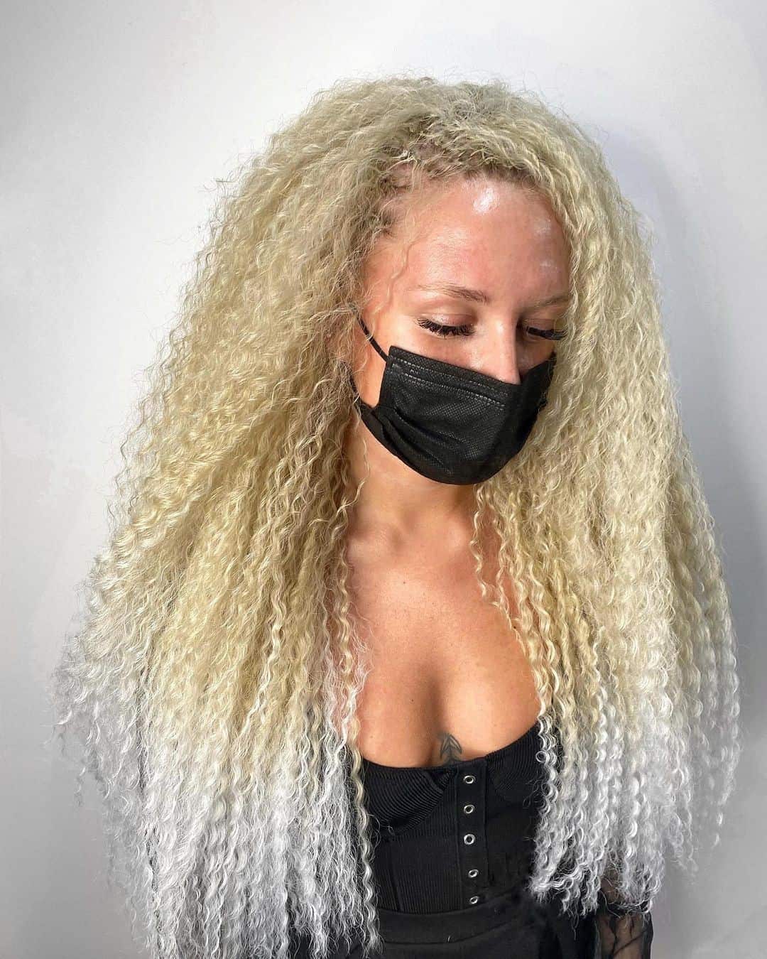 Top 30 Gorgeous Crocheting HairStyles (Short, Medium And Long Hair) 27 Light Blonde Crocheting Look