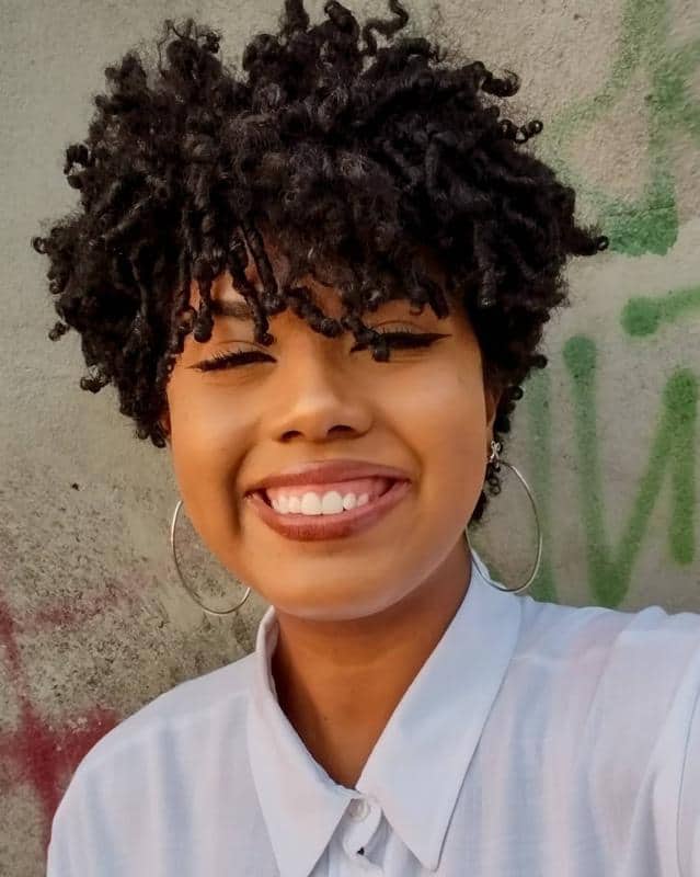 50+ Short Hairstyles For Black Women: 2022 Favorite Looks 20 Long Pixie with Springy Curls 3