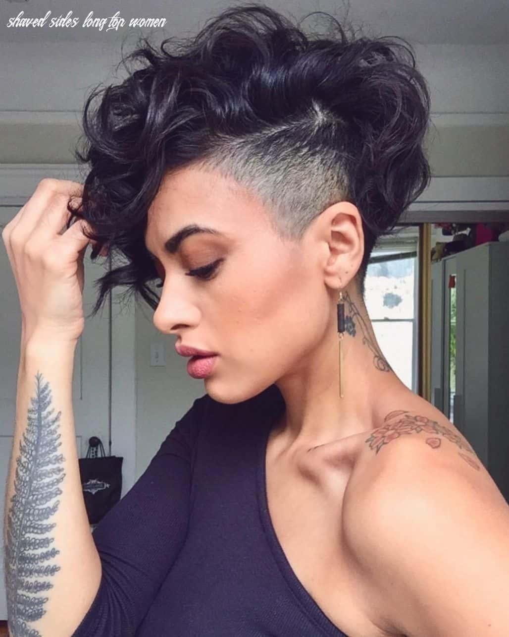 50+ Short Hairstyles For Black Women: 2022 Favorite Looks 40 Long Top Short Sides Hairstyle 3