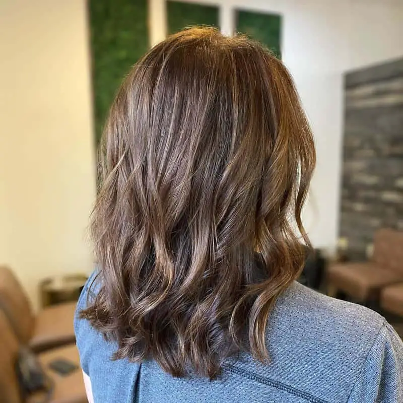 Medium Brown Hair And Blonde Highlights 2