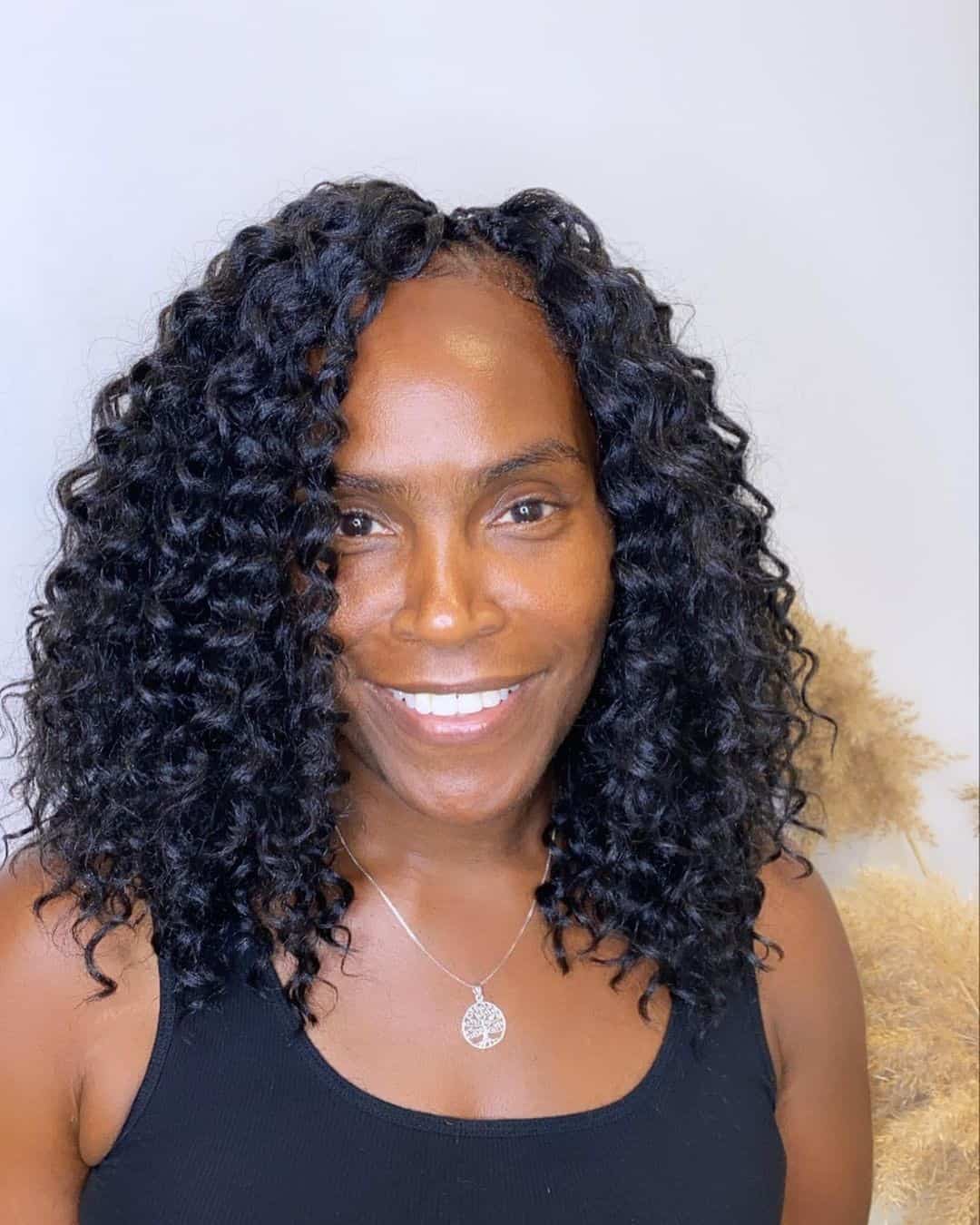 Top 30 Gorgeous Crocheting HairStyles (Short, Medium And Long Hair) 18 Medium Crochet Black Hair