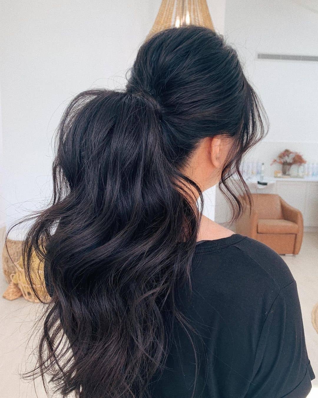 Messy Ponytail Hairstyles With Loads Of Volume