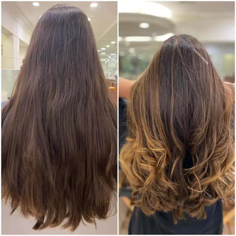 50+ Delicious Caramel Highlights on Brown Hair: Trendy Ideas For A Hair Makeover 18 Messy Tawny Waves for Brunettes 3