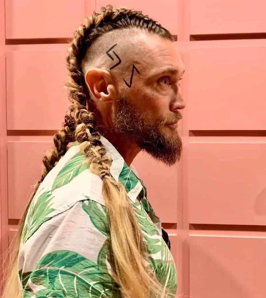 Mohawk Braids Viking Hair