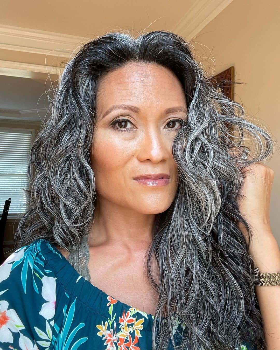 Women rock premature gray hair  and we love it  SheKnows