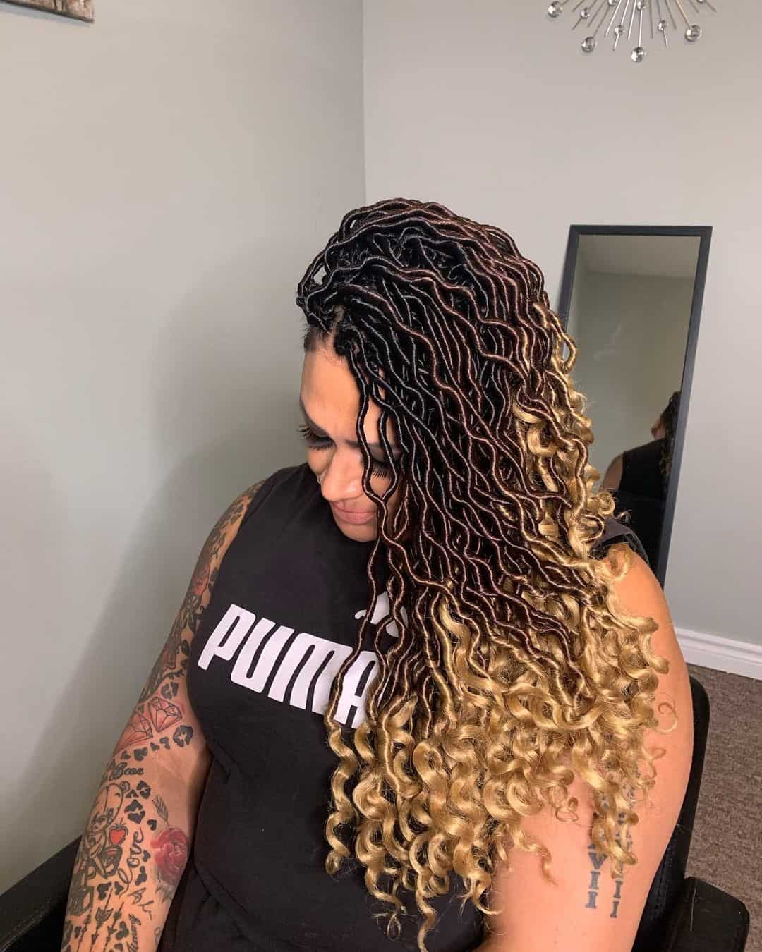Top 30 Gorgeous Crocheting HairStyles (Short, Medium And Long Hair) 21 Ombre Look Crochet Hair