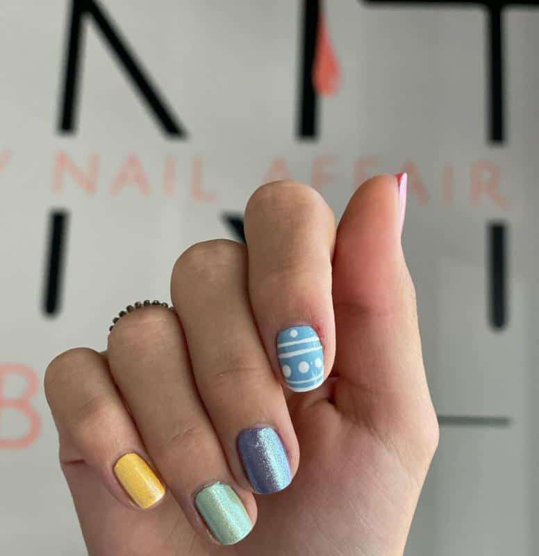 Pastels Nails for Kids 3