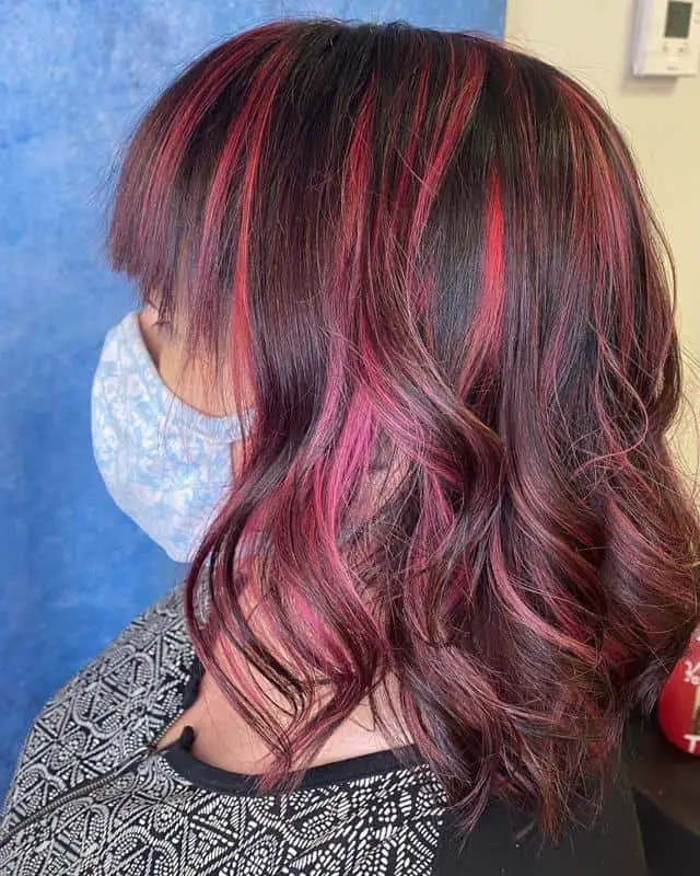 70+ Bold Dark Red Hair Styles: Latest Trends To Rock In 2022 43 Raspberry Dark Red Hair 2