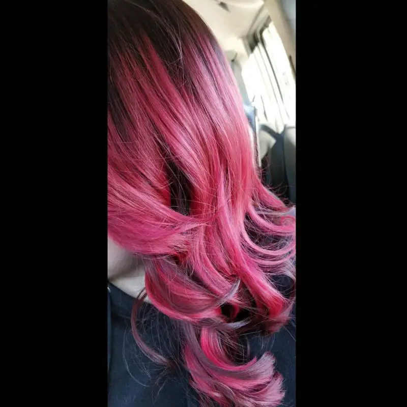 Red Highlights on Brown Hair: 40+ Most Trendy Ideas to Try Out 32 Raspberry Red Tips