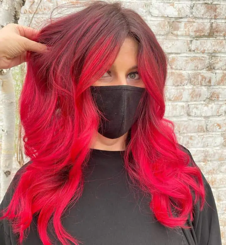 Red Highlights on Brown Hair: 40+ Most Trendy Ideas to Try Out 3 Red highlights on brown hair 3