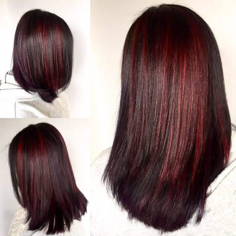 Red Highlights on Brown Hair: 40+ Most Trendy Ideas to Try Out 28 Red Velvet Highlights