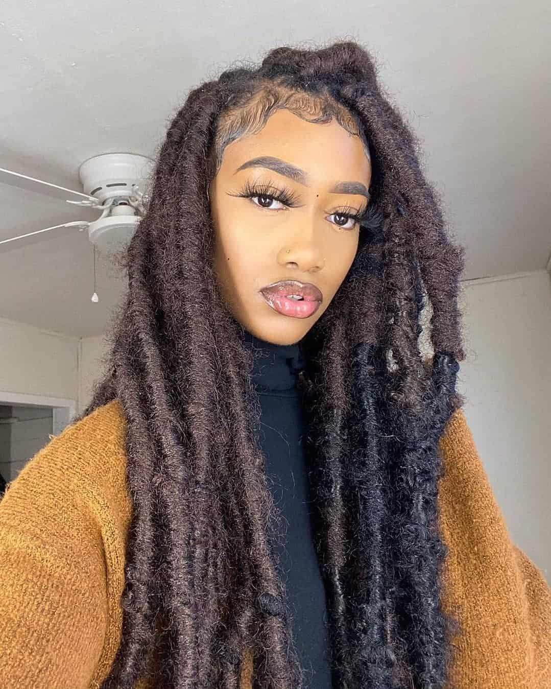Top 30 Gorgeous Crocheting HairStyles (Short, Medium And Long Hair) 15 Retro Dark Brown Crochet Hair