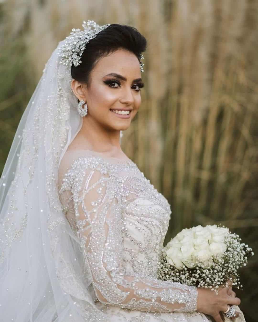 47 Wedding Hairstyles That Look Perfect With a Veil