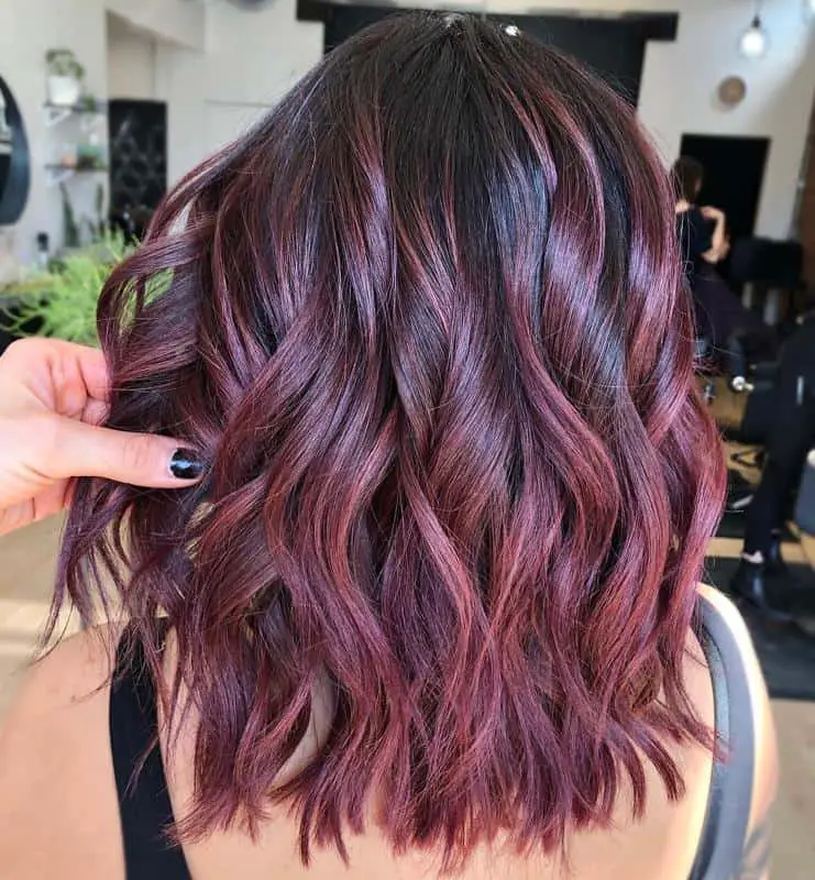 70+ Bold Dark Red Hair Styles: Latest Trends To Rock In 2022 55 Ruby-Red Hair 1