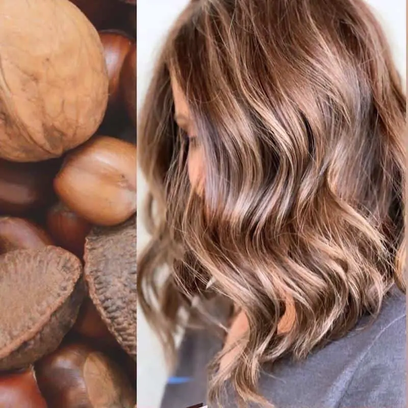 50+ Delicious Caramel Highlights on Brown Hair: Trendy Ideas For A Hair Makeover 13 Shiny Walnut Brown With Balayage Effect 3