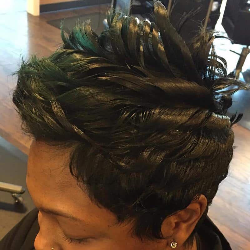 50+ Short Hairstyles For Black Women: 2022 Favorite Looks 28 Short Flip Hairstyle 1