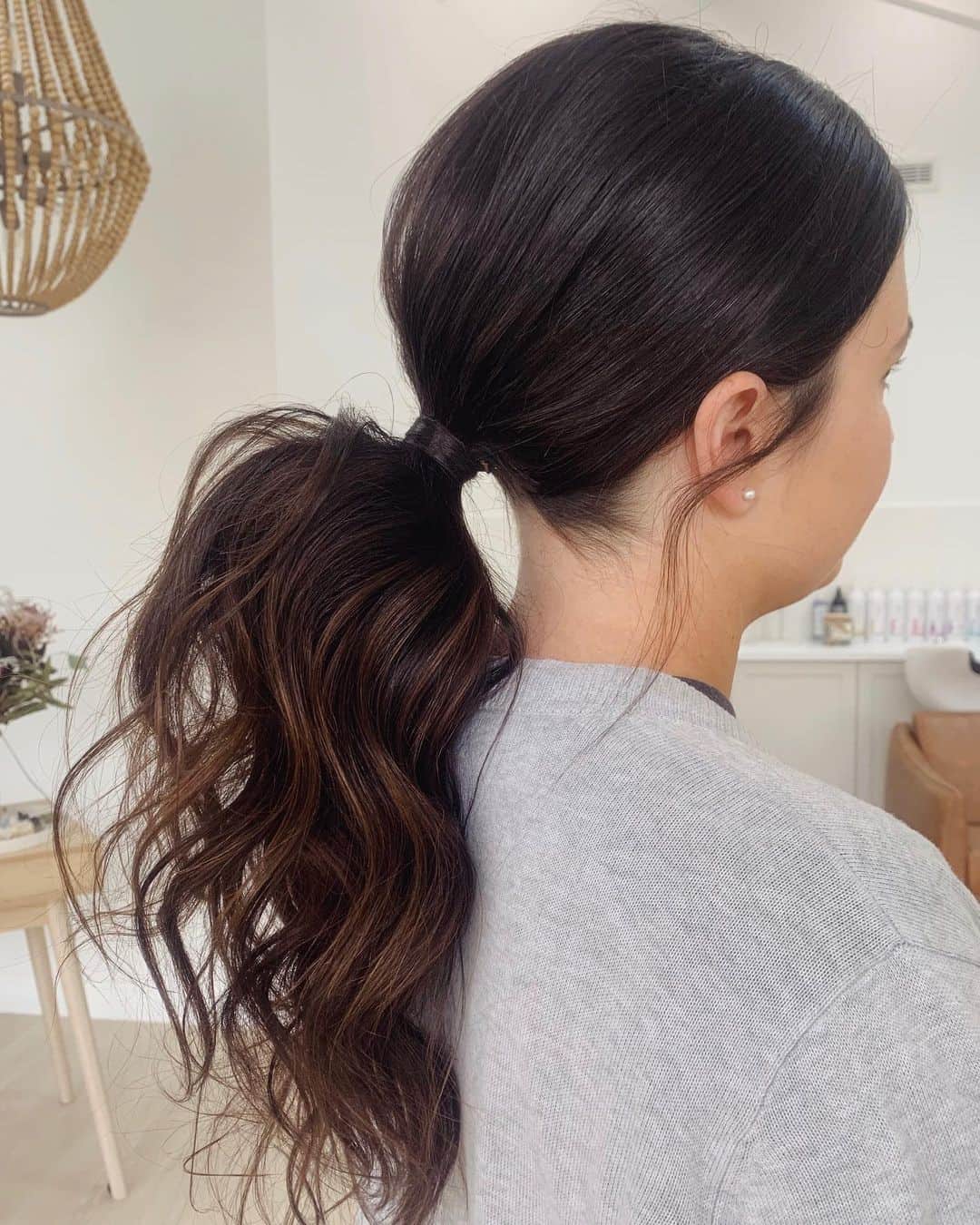 Sleek & Elegant Messy Ponytail Hairstyles