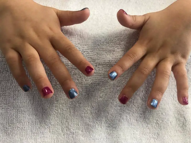 100+ Best Cute Nail Ideas for Kids (2023 Update) 24 Sparkles Nails for Kids 3