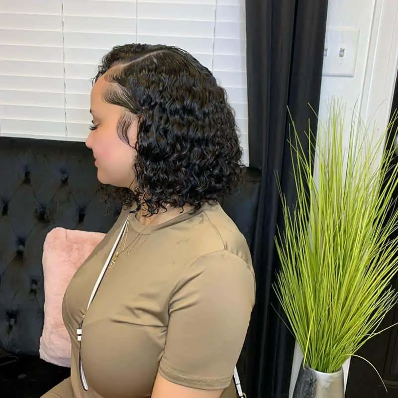50+ Short Hairstyles For Black Women: 2022 Favorite Looks 51 Stylish Bob With A Side Part 2