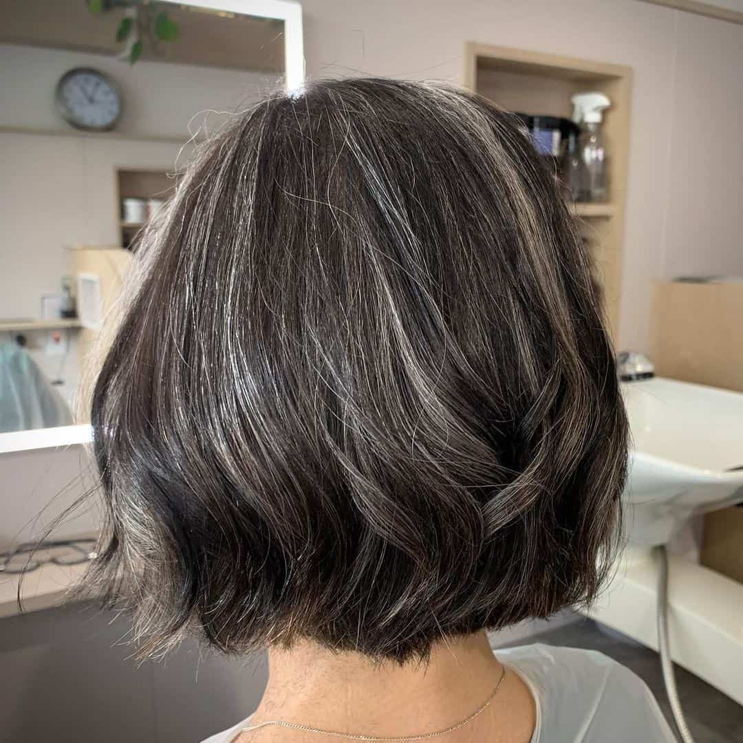 15 minute silver highlights  w Twisted Fringe Hair  TikTok