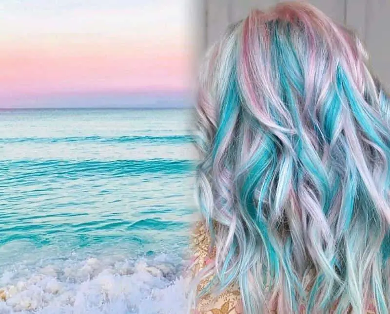 Sunset on a Beach Hairstyle